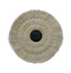 Zephyr Polishing Wheel WHITE COTTON MUSLIN 3/8" STITCHING 50-PLY 8"  3 3 0