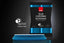 Dual Action Foam Pad - Coarse  - Blue - 180mm Rupes