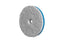 Dual Action Microfiber Pad - Coarse - Blue - 130mm